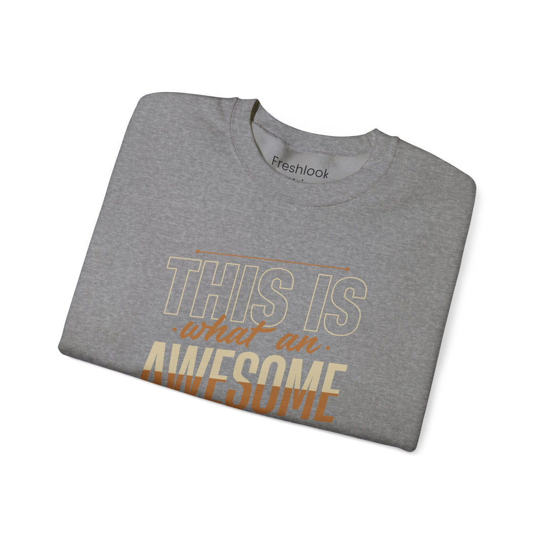 Dad’s Sweatshirt – This is What an Awesome Dad Looks Like Design