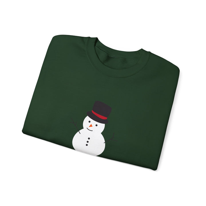 Christmas Snowman 2025 Crewneck Sweatshirt - "Merry Christmas and Happy New Year"