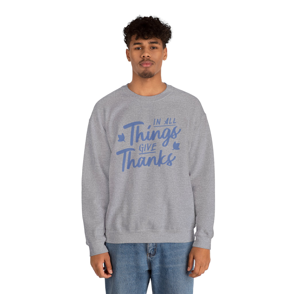 In All Things Give Thanks Design