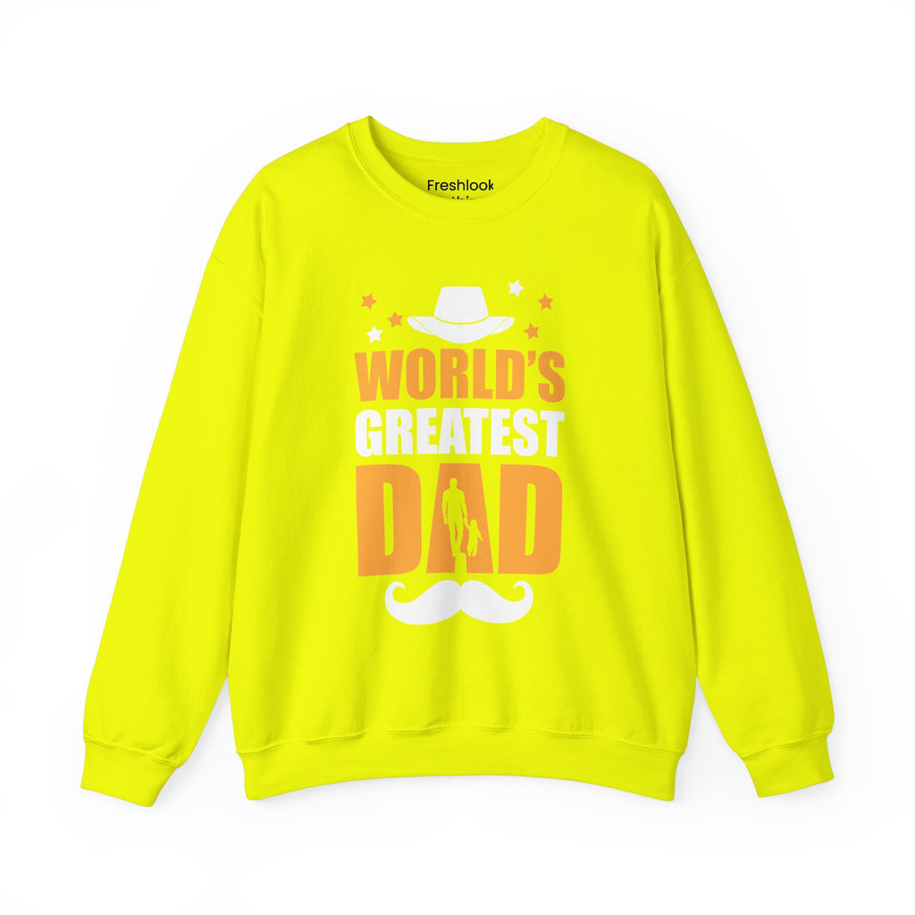 Dad’s Sweatshirt – World's Greatest Dad Design