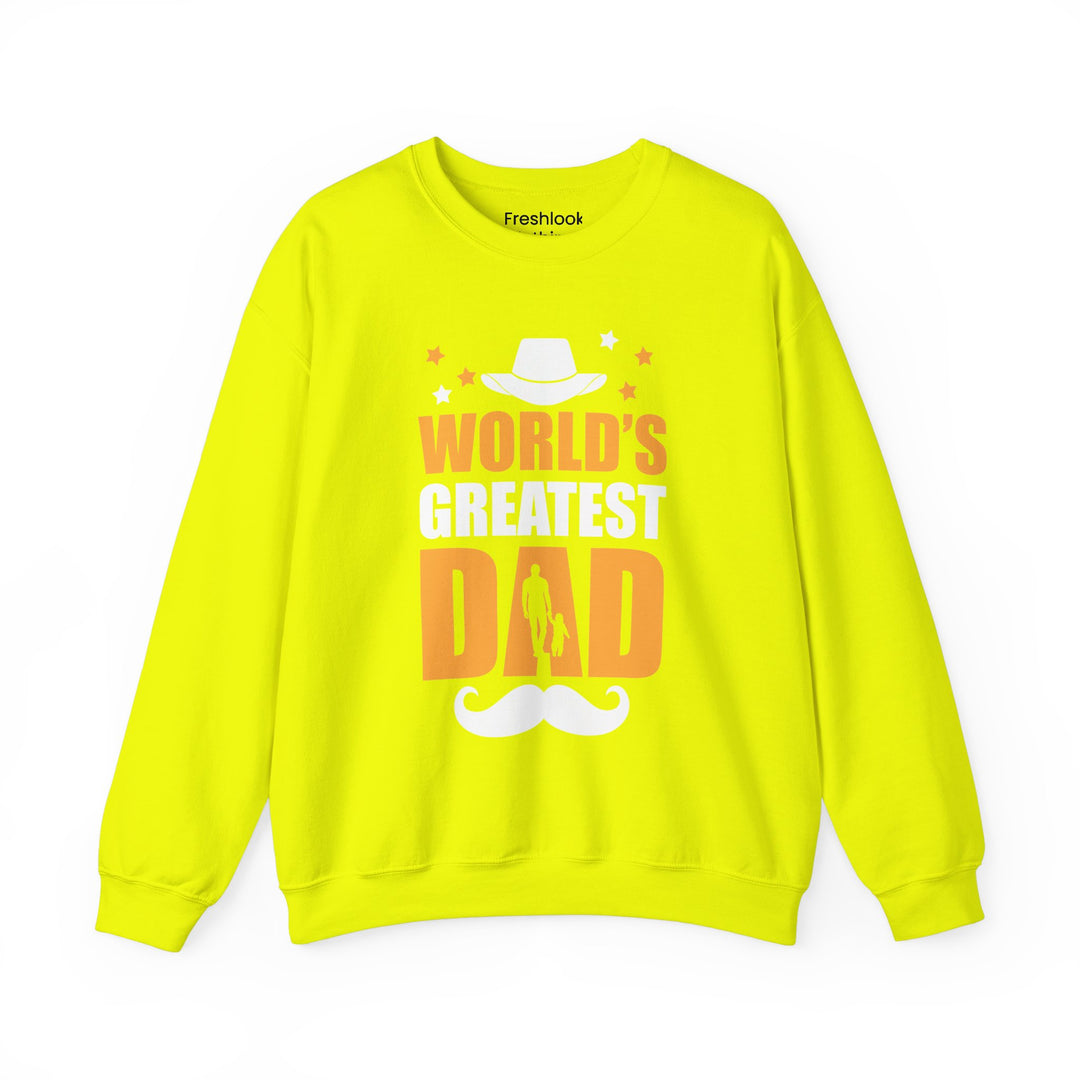 Dad’s Sweatshirt – World's Greatest Dad Design