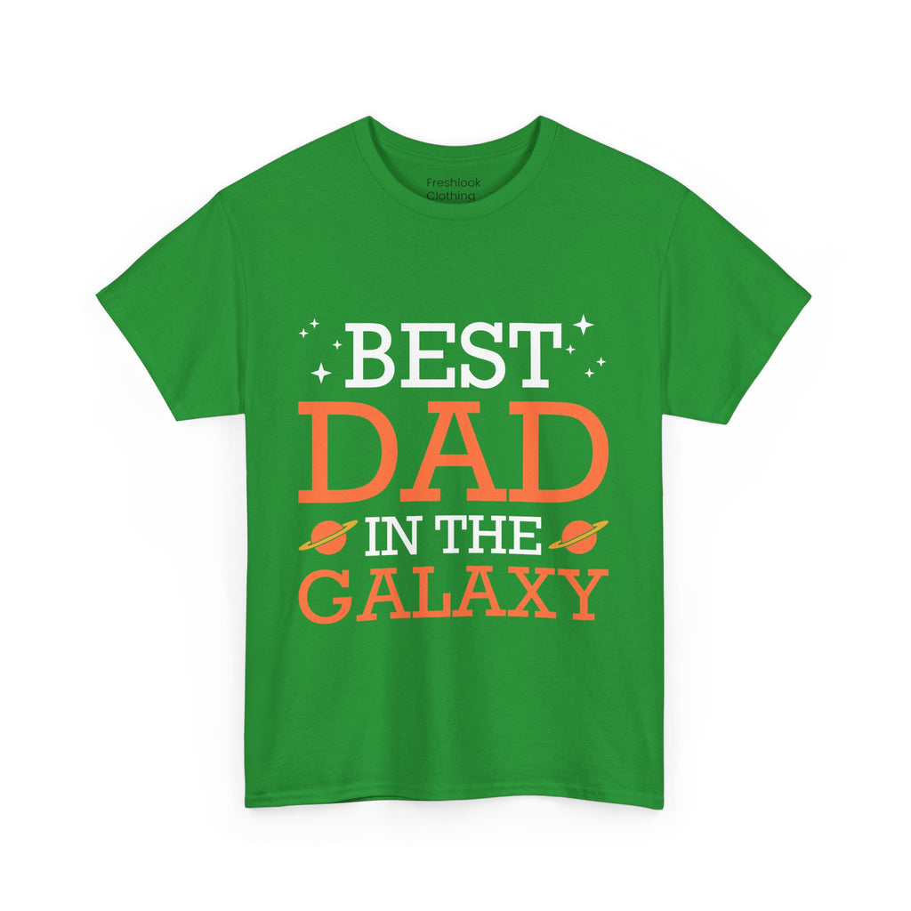 Dad's T-Shirt - Best Dad in the Galaxy Design