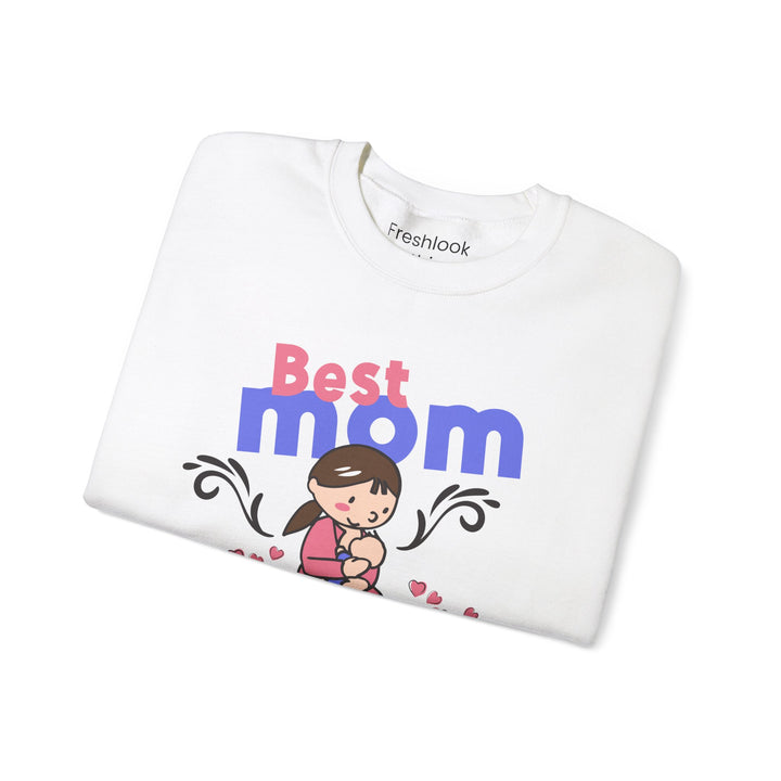 Mom's Sweatshirt - Best Mom Ever Design