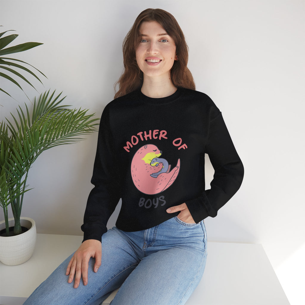 Mom Sweatshirt - Mother of Boys Design