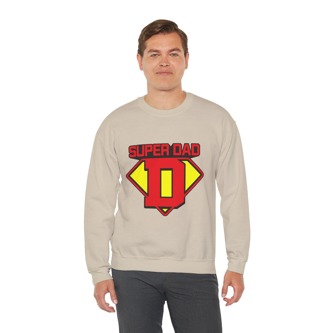 Dad’s Sweatshirt – Super Dad Design