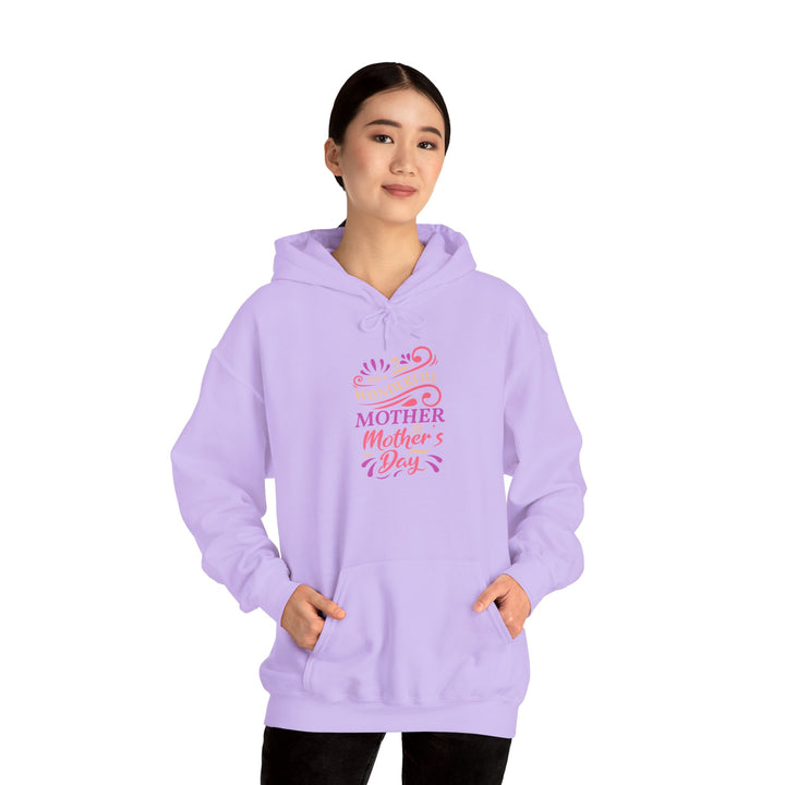 Mom's Hooded Sweatshirt – Wonderful Mother | Mother's Day Gift Design