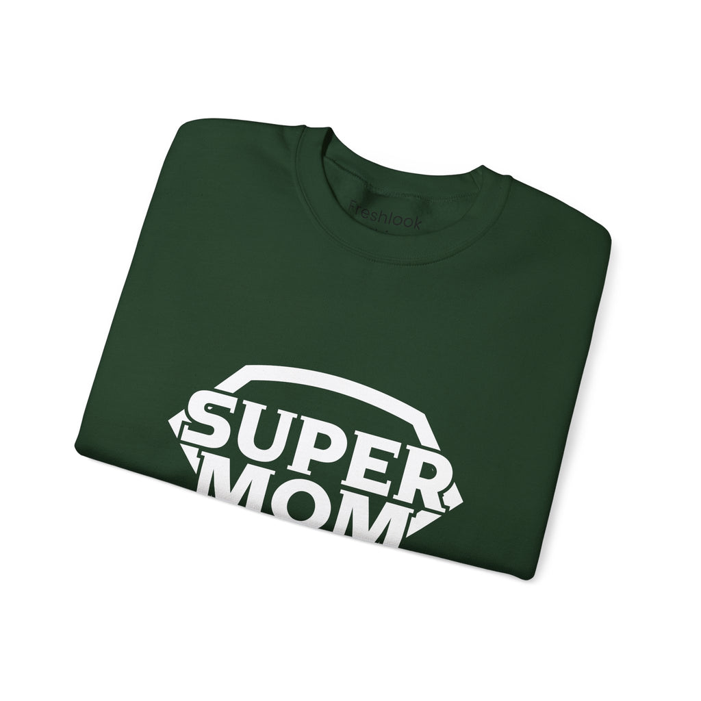 Mom Sweatshirt - Super Mom Design