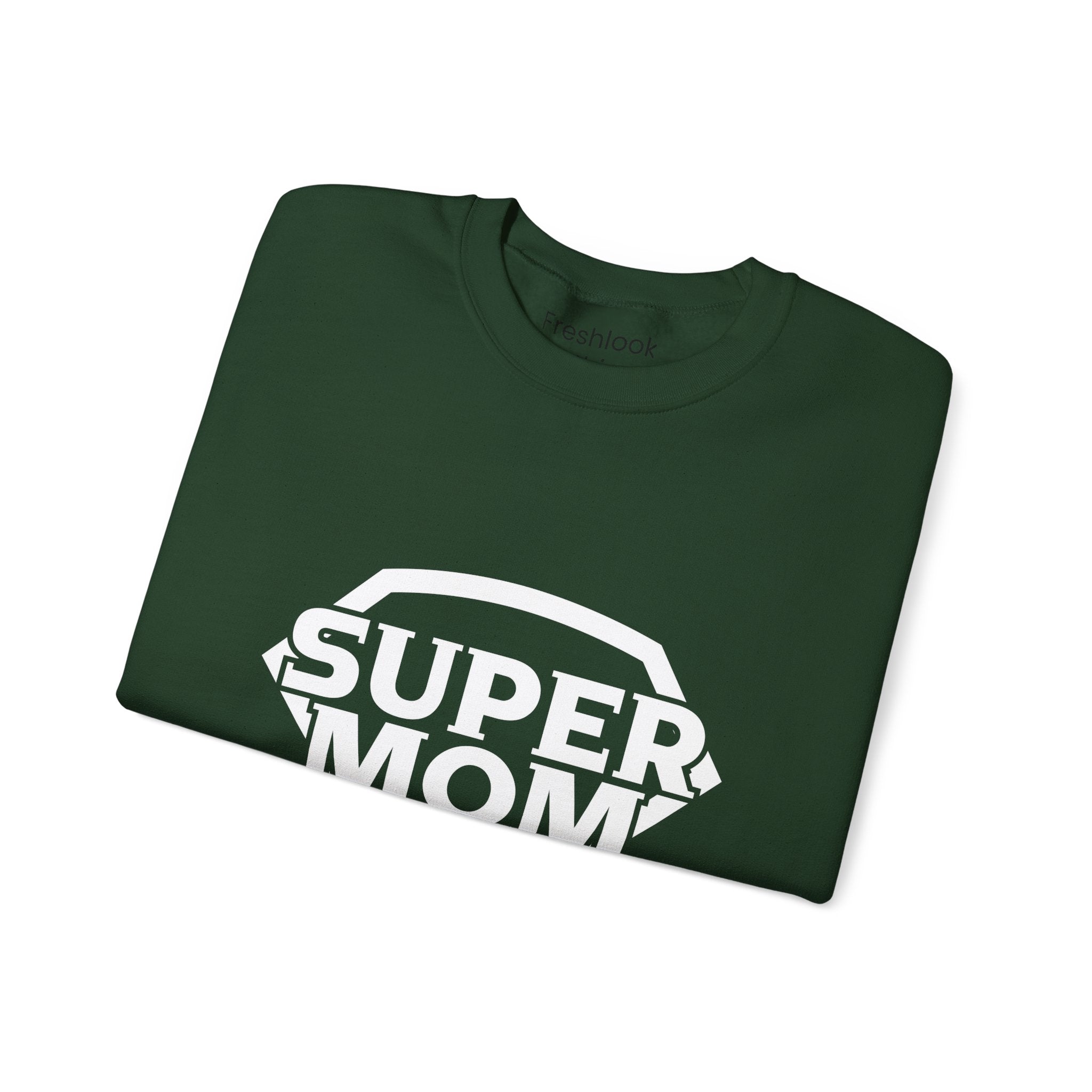 Mom Sweatshirt - Super Mom Design