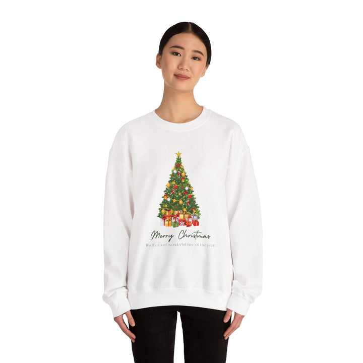 Christmas Tree Sweatshirt — Merry Christmas Holiday Crewneck