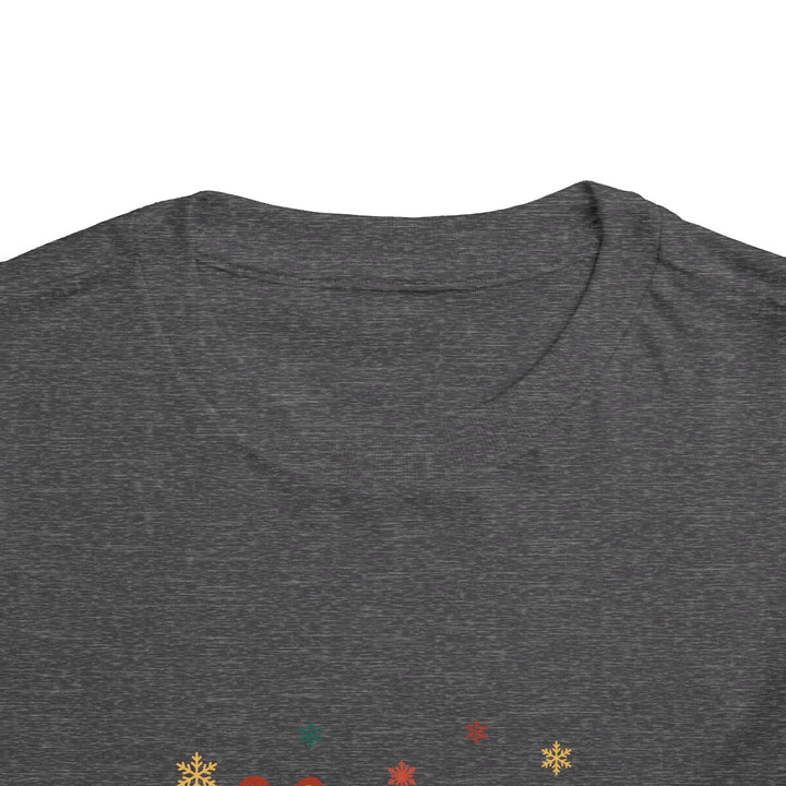 Toddler Christmas Tee — "Merry Christmas and Happy New Year" Holiday Shirt