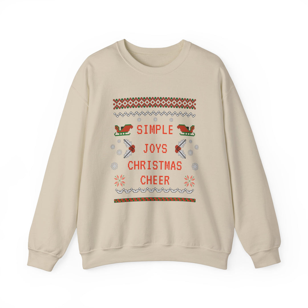 Unisex Heavy Blend Crewneck Sweatshirt, Christmas Joy Sweatshirt