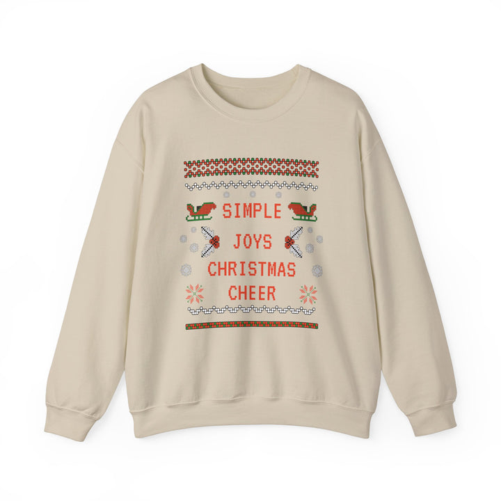 Unisex Heavy Blend Crewneck Sweatshirt, Christmas Joy Sweatshirt