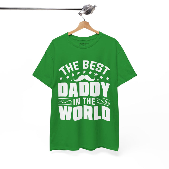 Dad's T-Shirt - The Best Daddy In The World Design