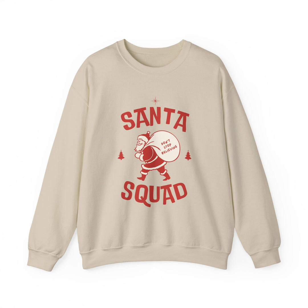 Santa Squad Sweatshirt — Retro Santa Holiday Crewneck