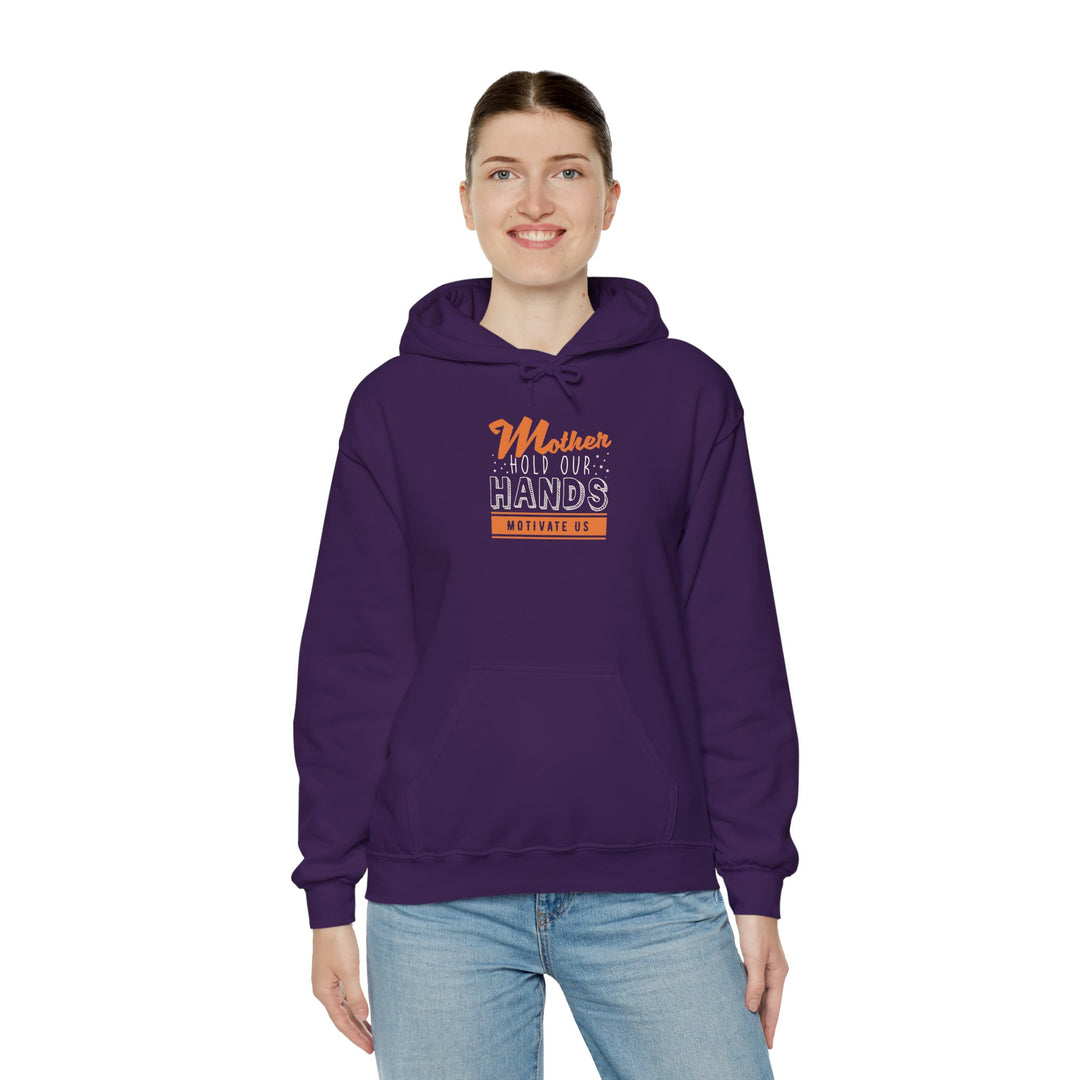 Mom's Hooded Sweatshirt – Mother Hold Our Hands - Motivate Us Design