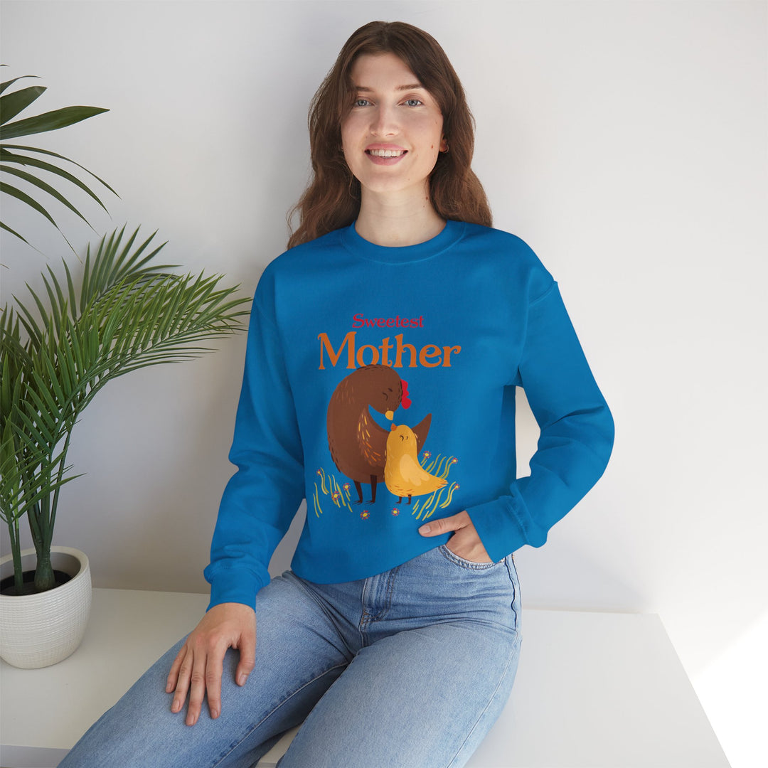 Mom's Sweatshirt - Sweetest Mother Design