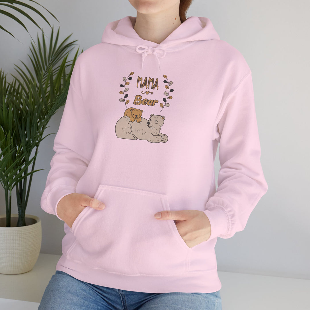 Mom's Unisex Hooded Sweatshirt  - Mama Bear Design