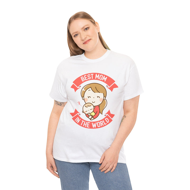 Mom T-Shirt - Best Mom In the World Design