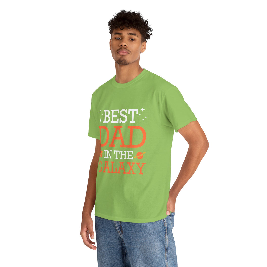 Dad's T-Shirt - Best Dad in the Galaxy Design