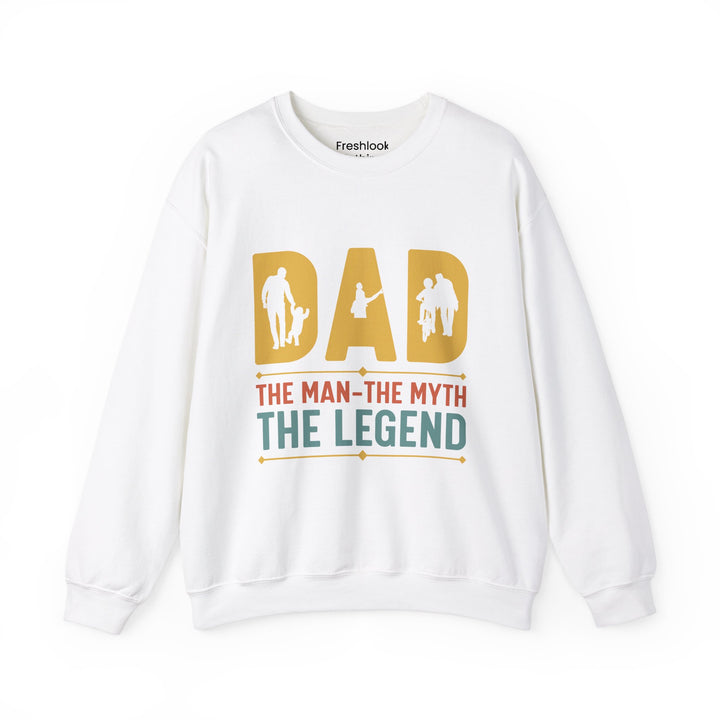 Dad’s Sweatshirt – Dad The Man The Myth The Legend Design