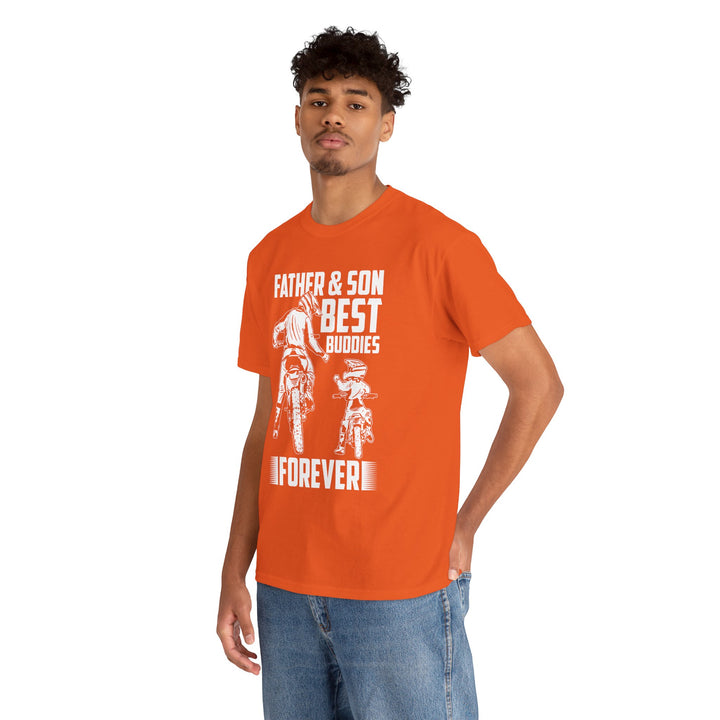 Dad's T-Shirt - Father & Son Best Buddies Forever Design