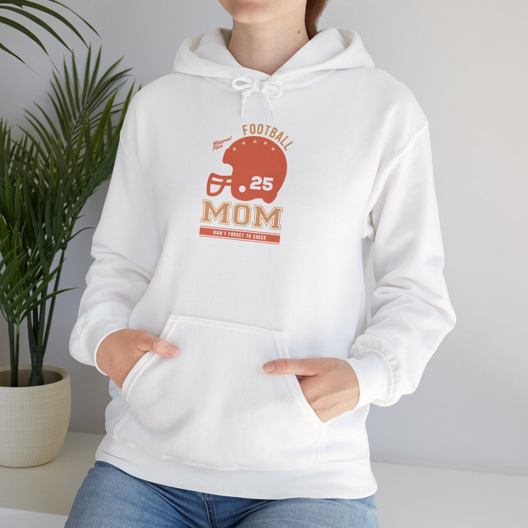 Mom's Hooded Sweatshirt – Football Mom - Perfect Gift for Sports Moms Design