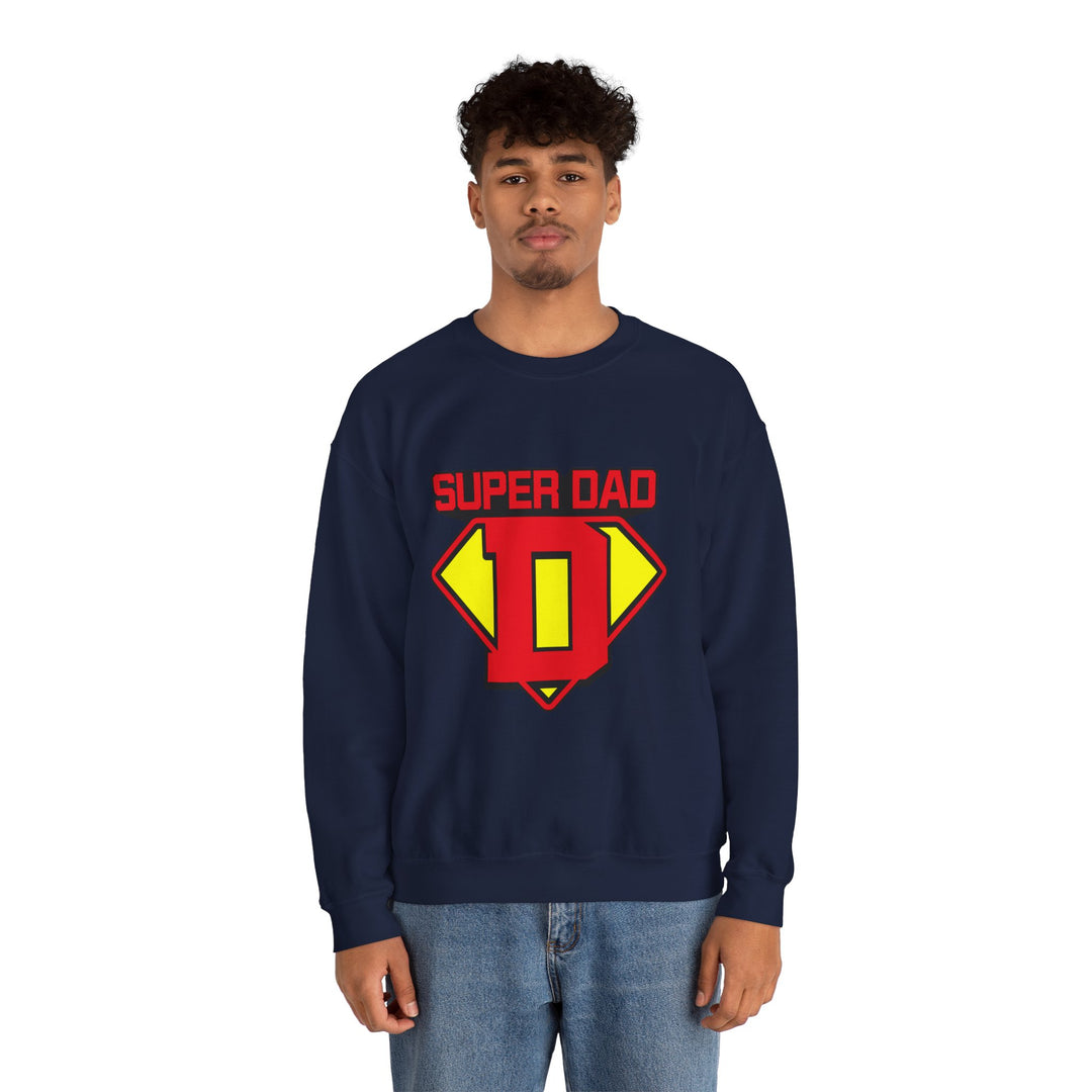 Dad’s Sweatshirt – Super Dad Design