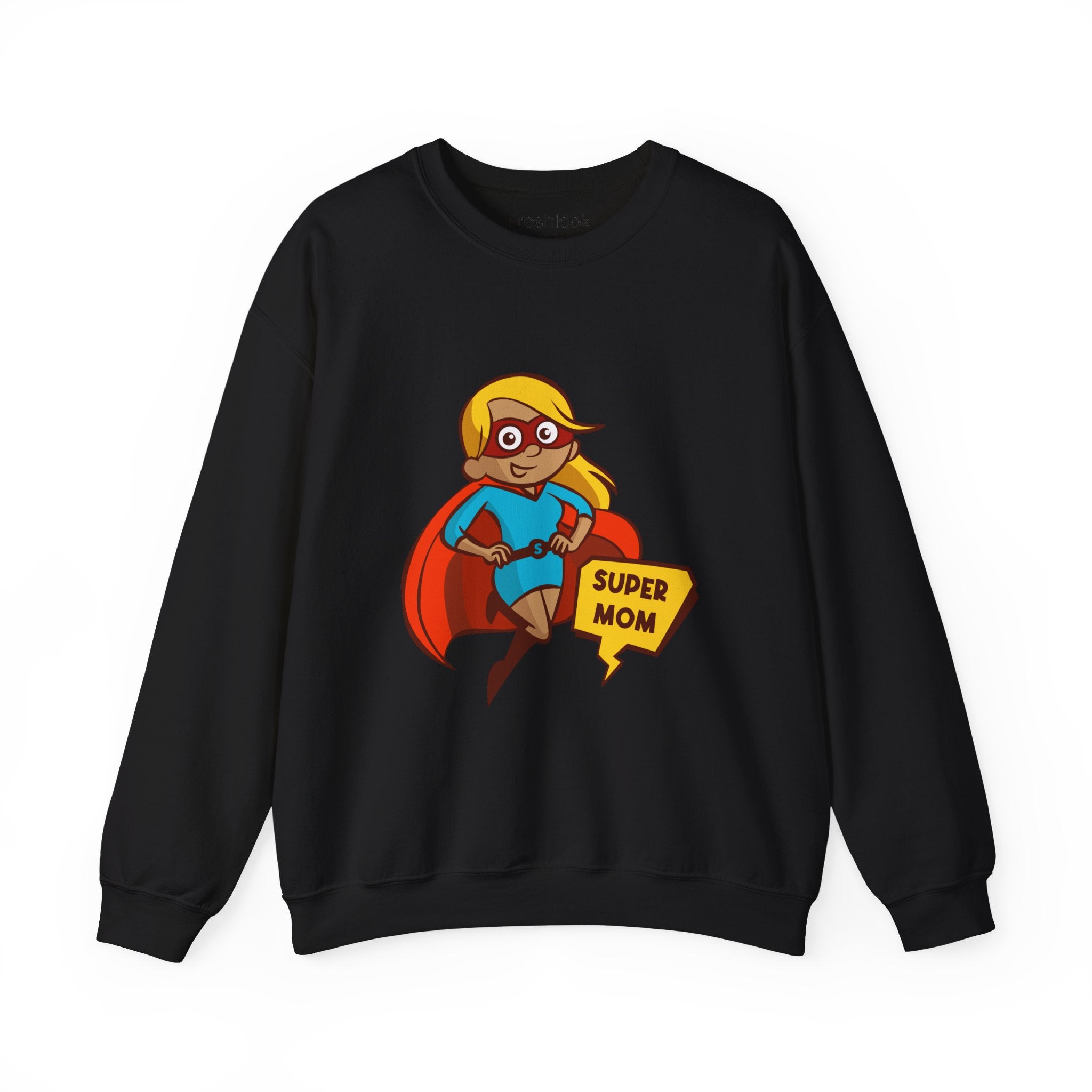 Mom Sweatshirt - Super Mom Design