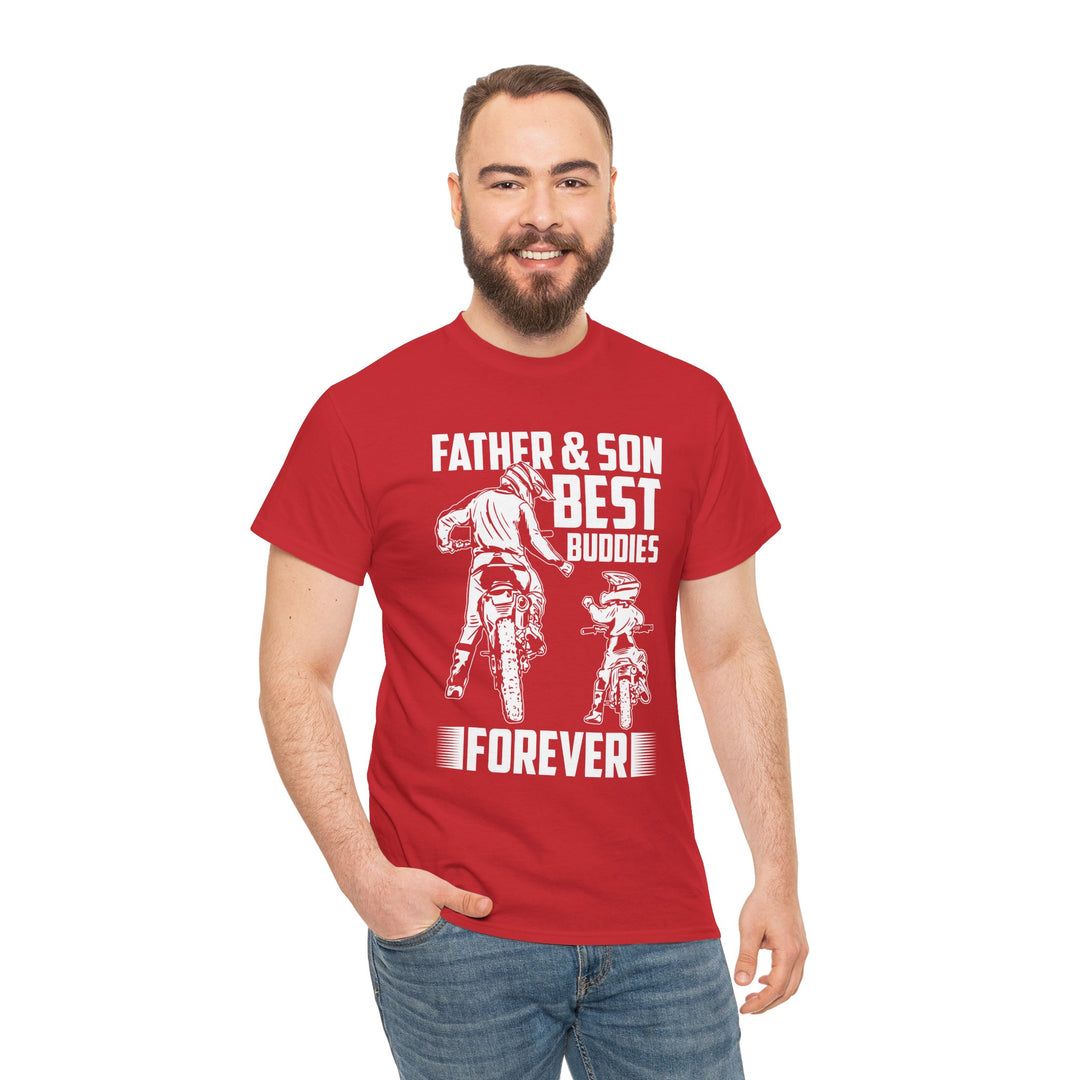 Dad's T-Shirt - Father & Son Best Buddies Forever Design