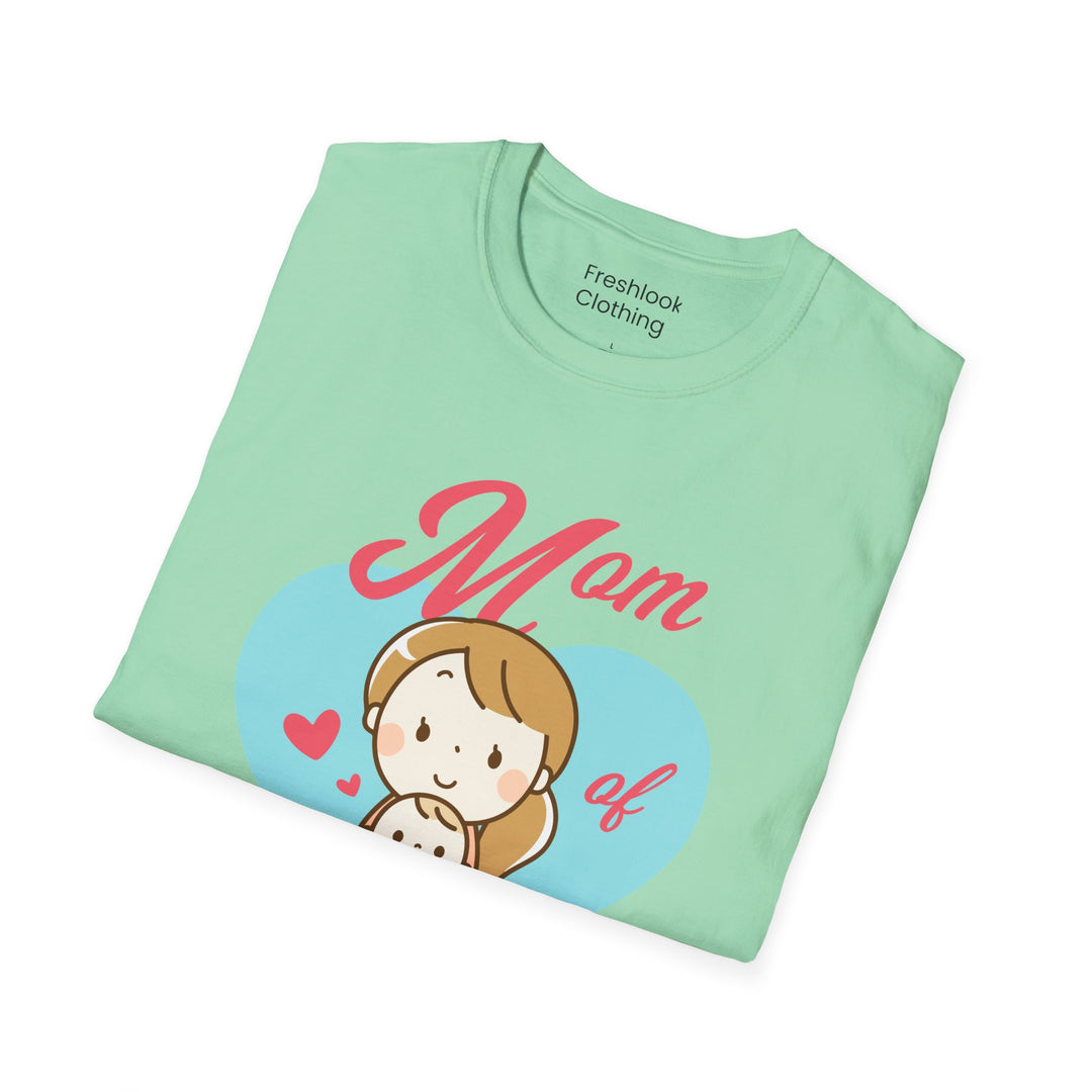 Mom's T-Shirt - Mom of Boys Design