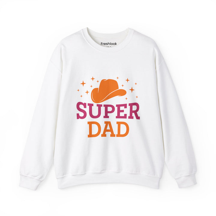 Dad’s Sweatshirt – Super Dad Design