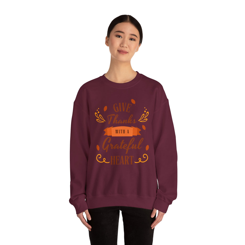 Give Thanks with a Grateful Heart Design