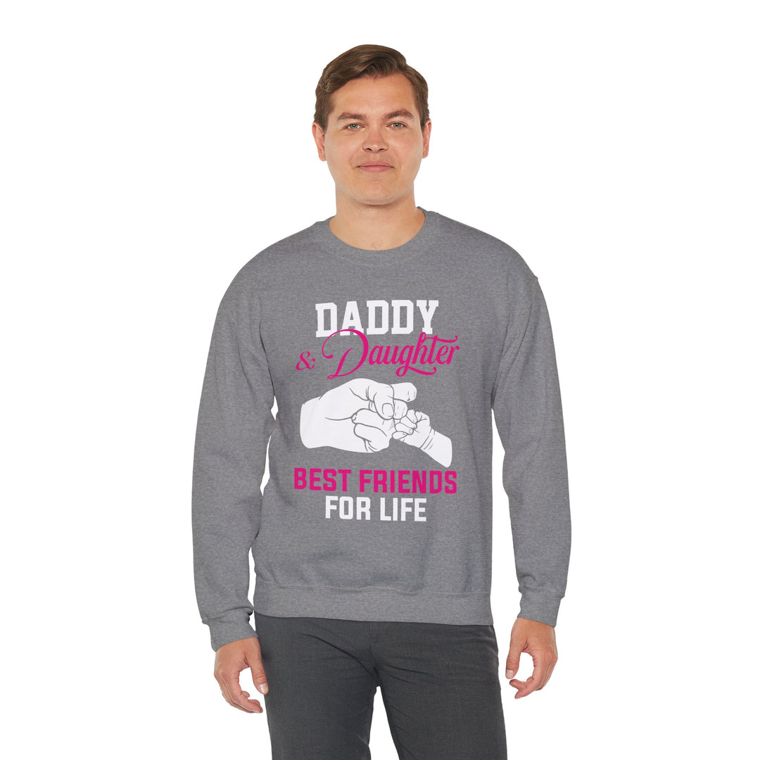 Dad’s Sweatshirt – Daddy & Daughter Best Friends For Life Design