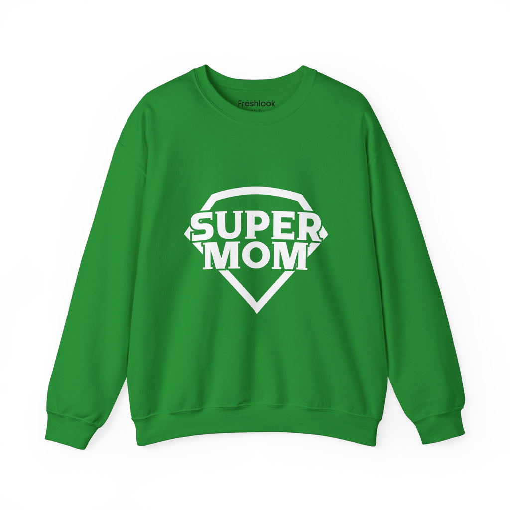 Mom Sweatshirt - Super Mom Design