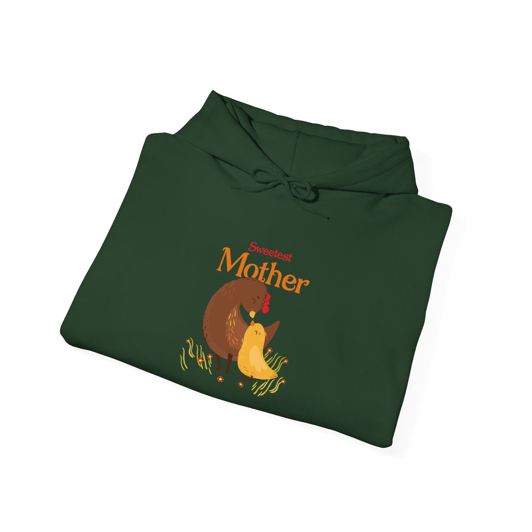 Mom's Unisex Hooded Sweatshirt - Sweetest Mother Design