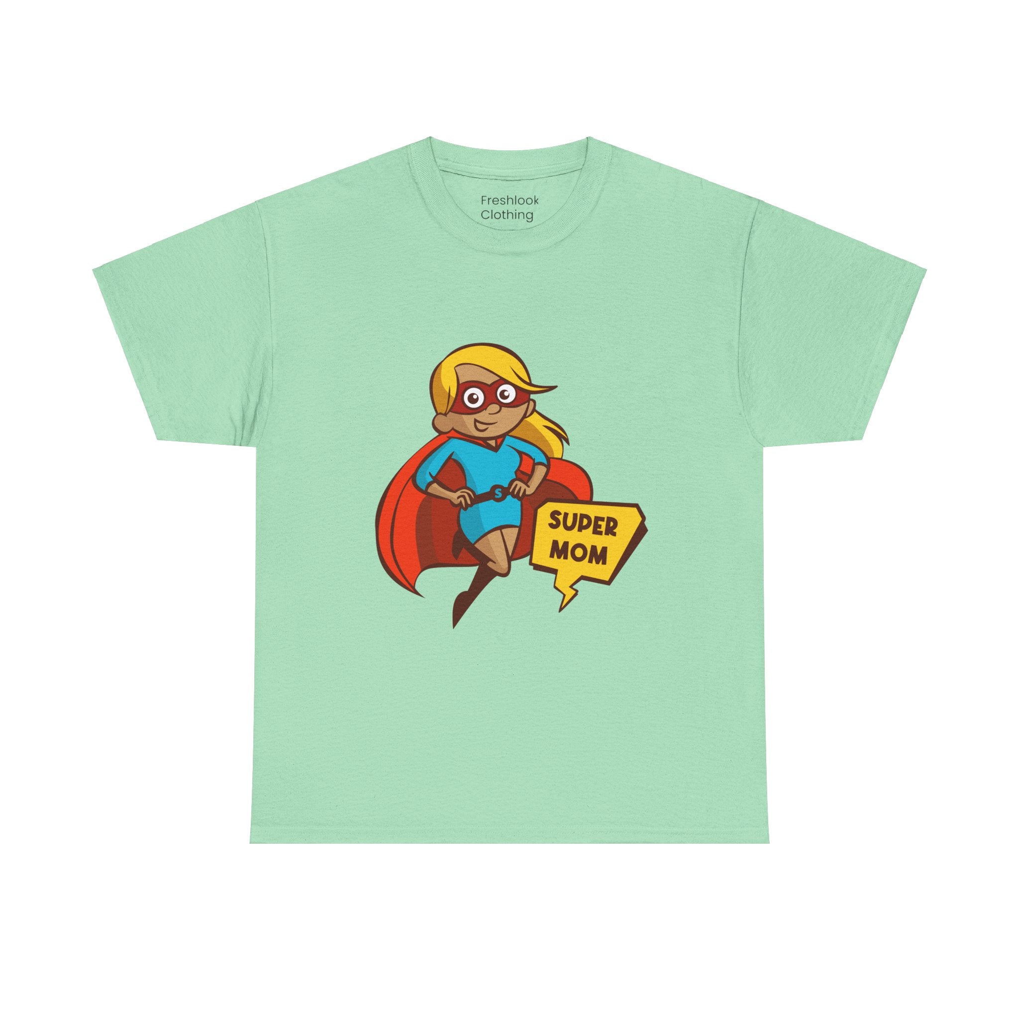 Mom T-Shirt - Super Mom Design