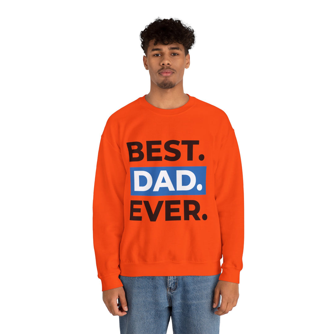 Dad’s Sweatshirt – Best Dad Ever Design