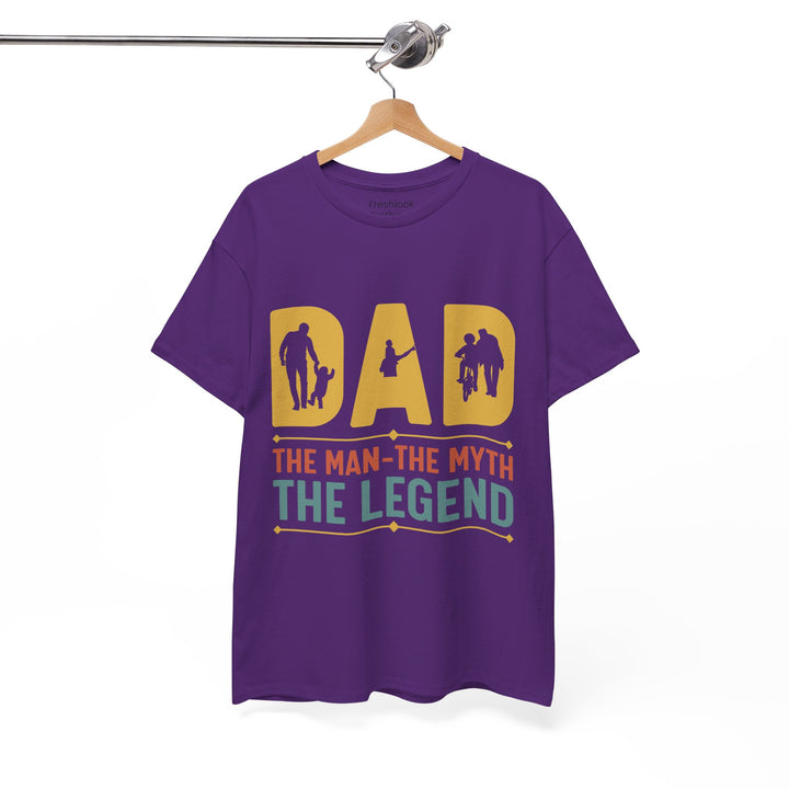 Dad's T-Shirt - Dad The Man The Myth The Legend Design