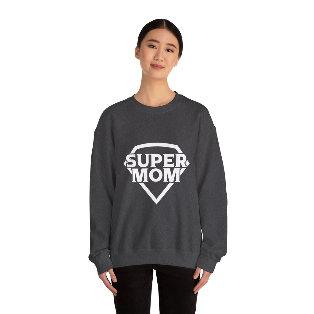 Mom Sweatshirt - Super Mom Design