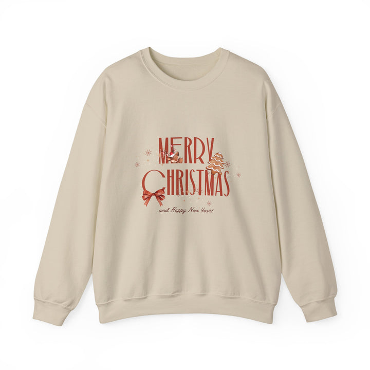 Merry Christmas Crewneck Sweatshirt – Vintage Holiday Graphic