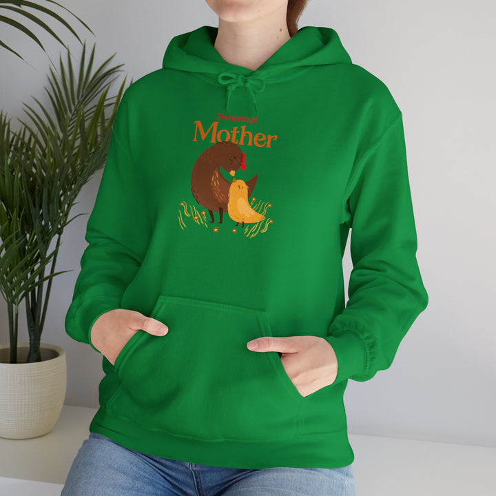 Mom's Unisex Hooded Sweatshirt - Sweetest Mother Design