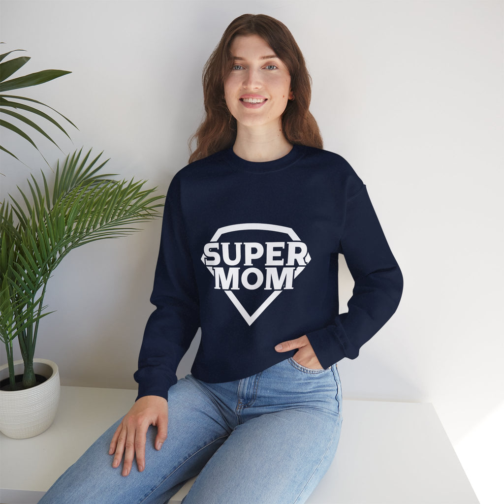 Mom Sweatshirt - Super Mom Design