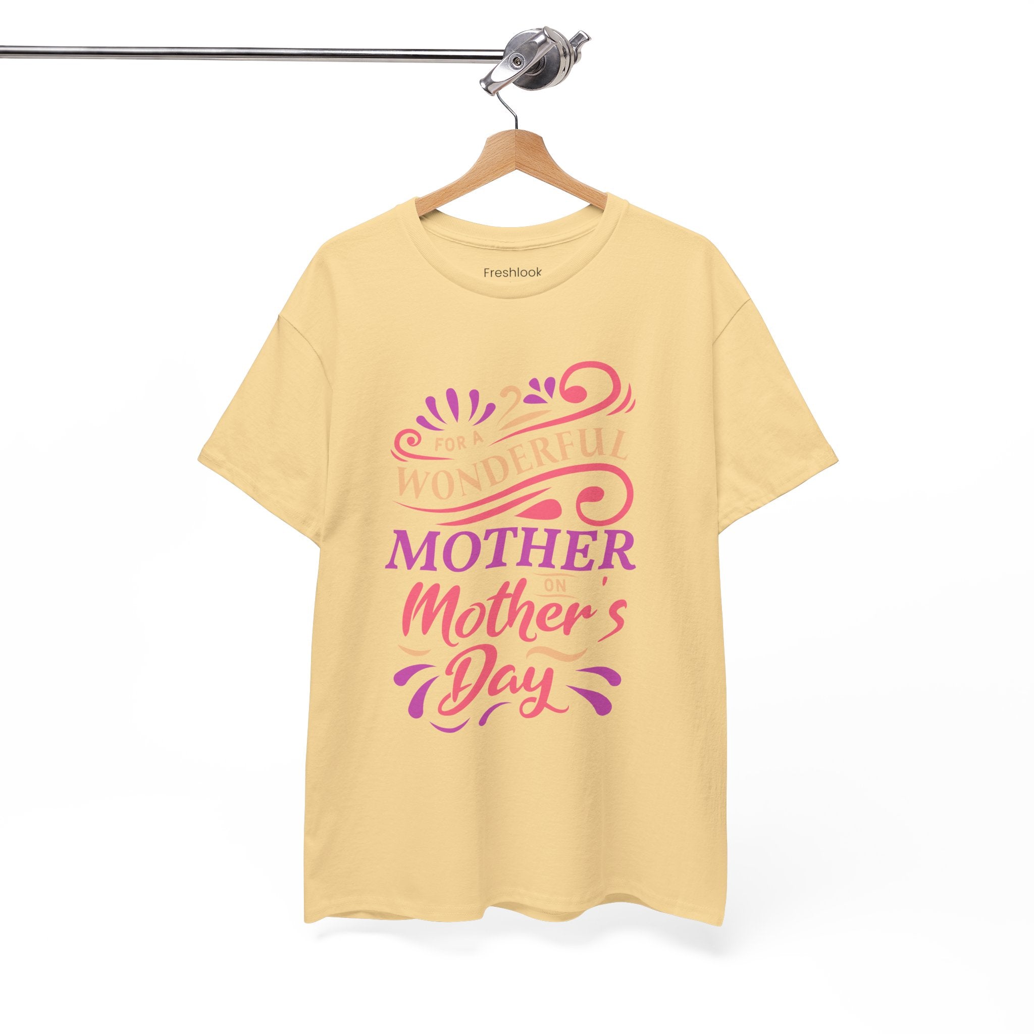 Mom T-Shirt – For A Wonderful Mother On Mother's Day Design