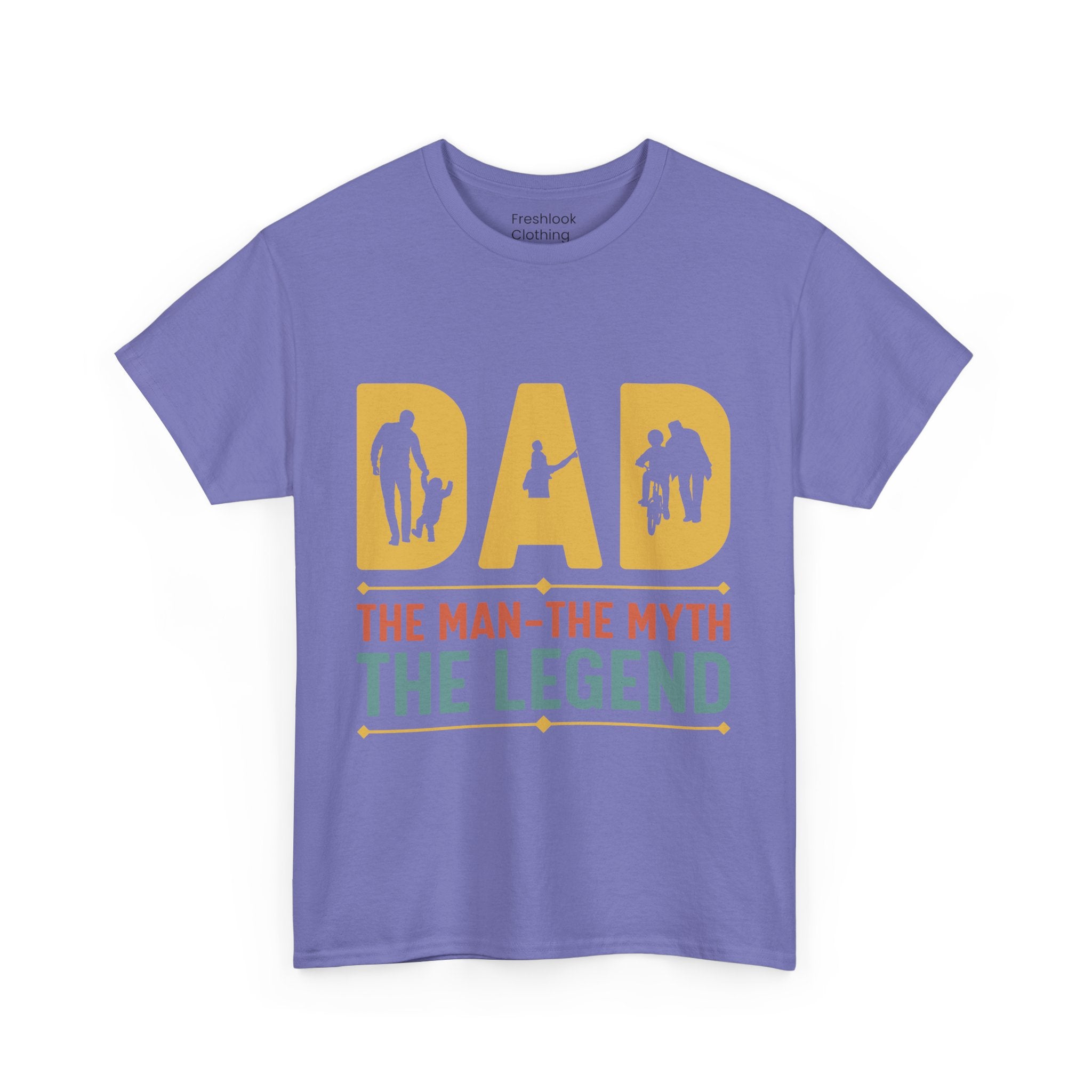 Dad's T-Shirt - Dad The Man The Myth The Legend Design