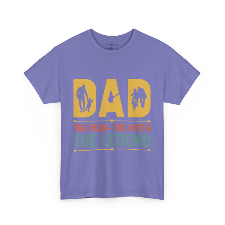 Dad's T-Shirt - Dad The Man The Myth The Legend Design