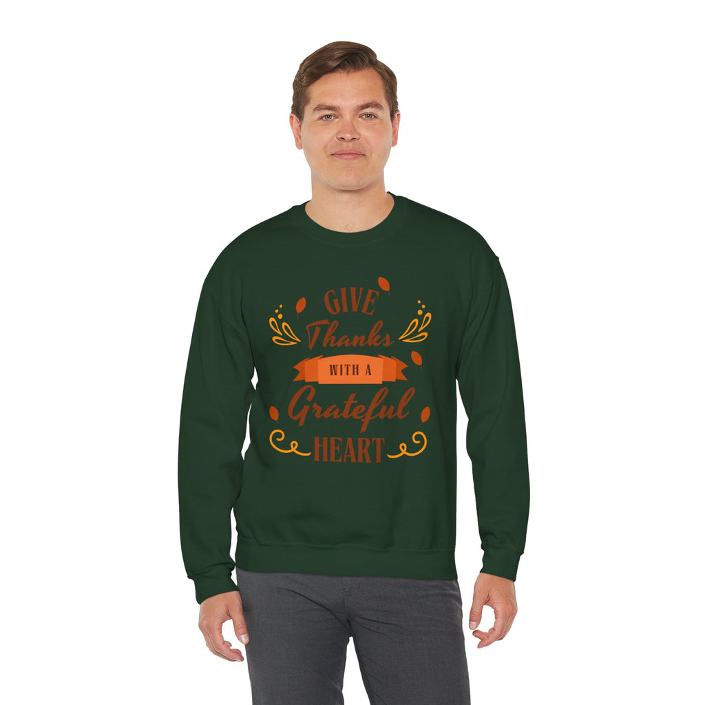 Give Thanks with a Grateful Heart Design