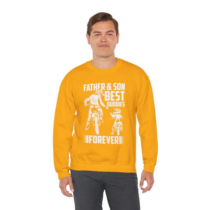 Dad’s Sweatshirt – Father & Son Best Buddies Forever Design