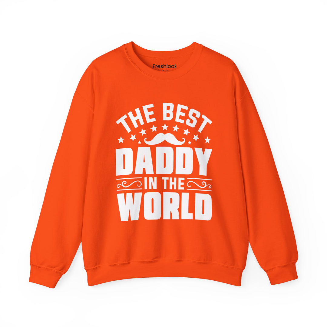 Dad’s Sweatshirt – The Best Daddy in the World Design