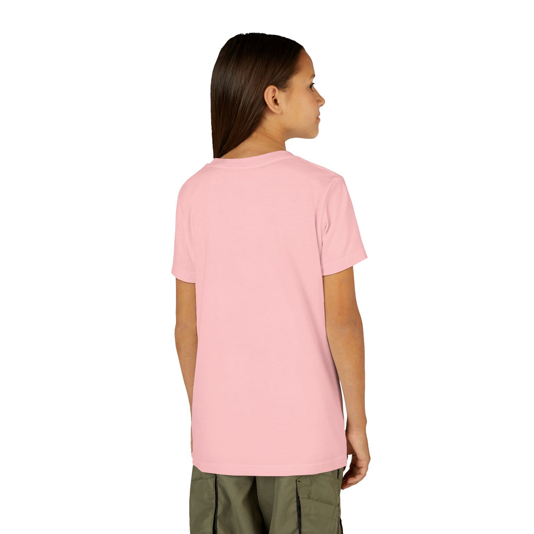 10th Birthday Youth Tee – Pink Donut "Happy 10 Birthday" Kids Shirt