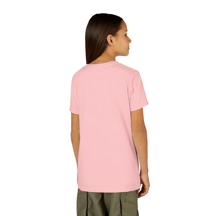 10th Birthday Youth Tee – Pink Donut "Happy 10 Birthday" Kids Shirt